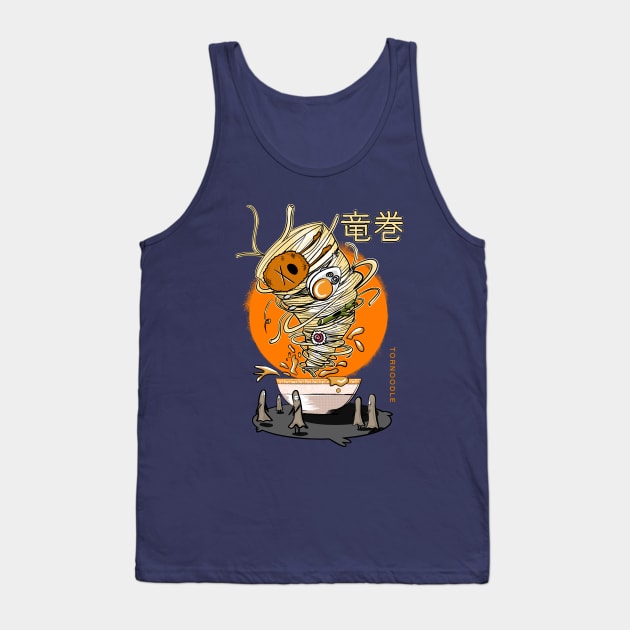 Tornoodle Attack Tank Top by pixengalore